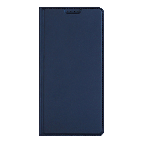 Чехол книжка из PU кожи синего цвета от Dux Ducis для OnePlus Nord 5 и Ace 5 Ultra, серия Skin Pro Series