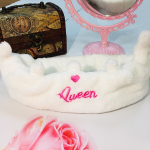 Повязка на голову «Кокетка - Queen», микс 3 цвета, 21*10см