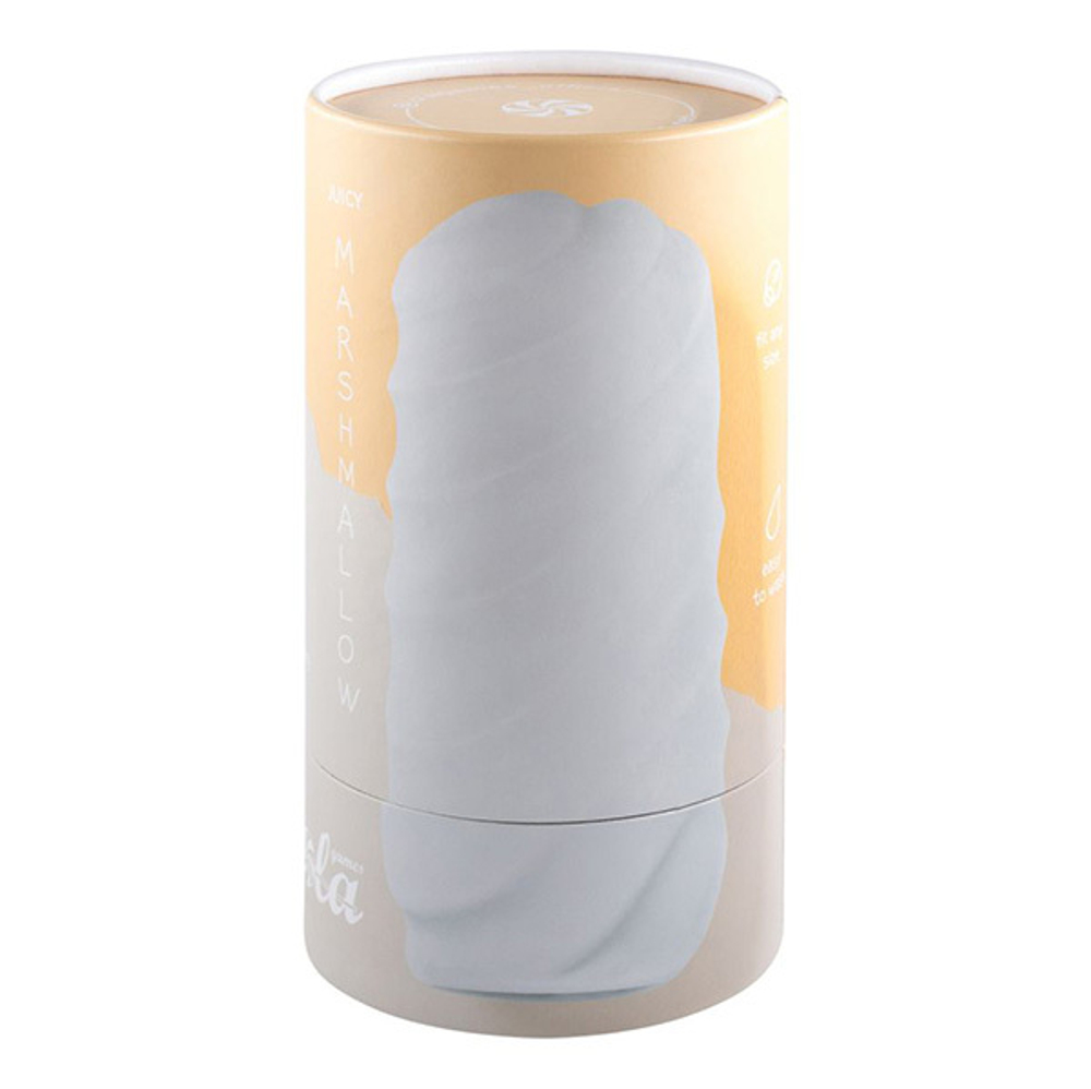 Белый мастурбатор 14,2см Lola Games Marshmallow Maxi Juicy 8074-01lola