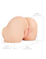 Мастурбатор с вибрацией PDX Plus Shake That Ass Vibrating Light Pipedream RD63221PD