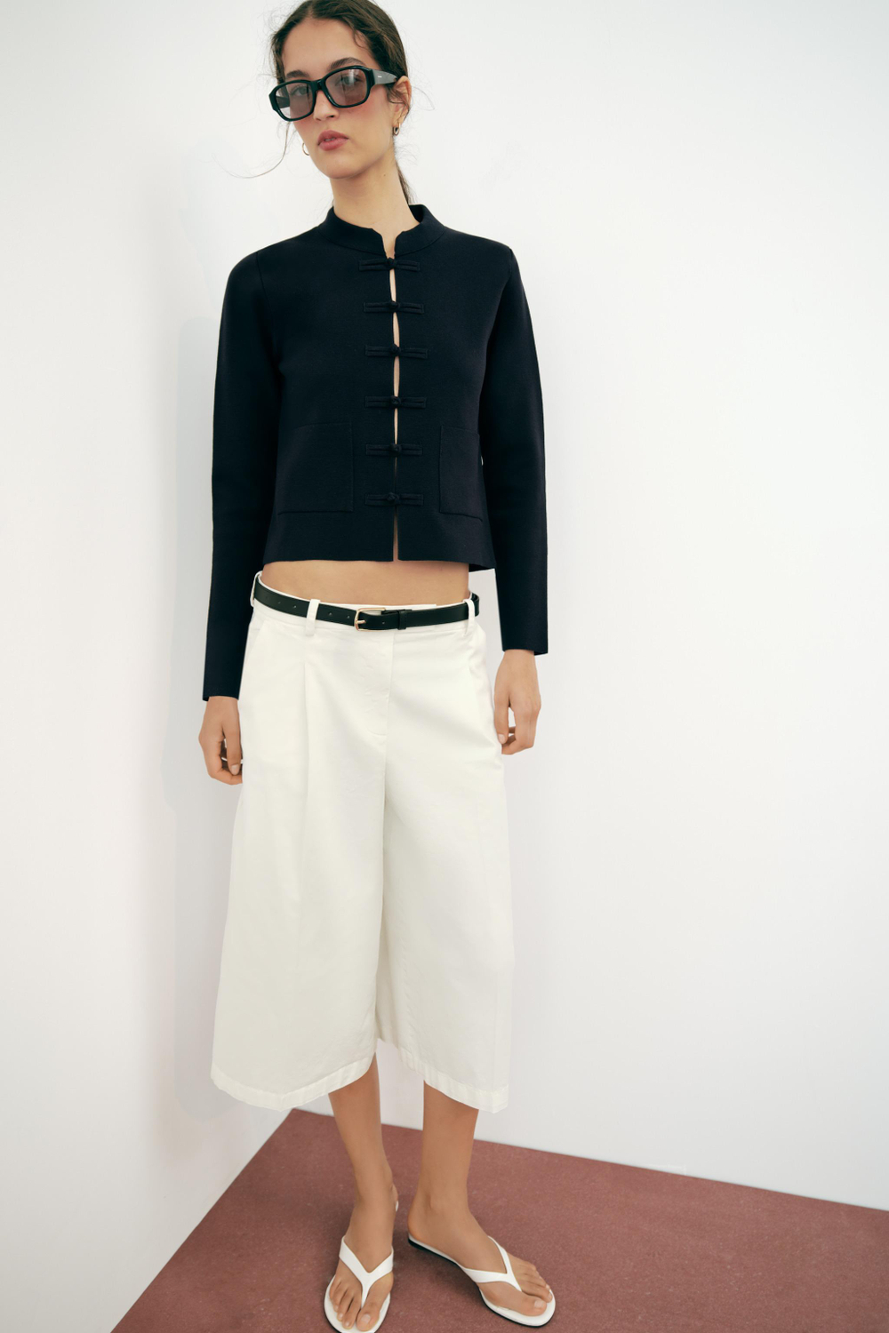 КАРДИГАН С ЗАСТЕЖКОЙ-ТОГГЛ — ZARA