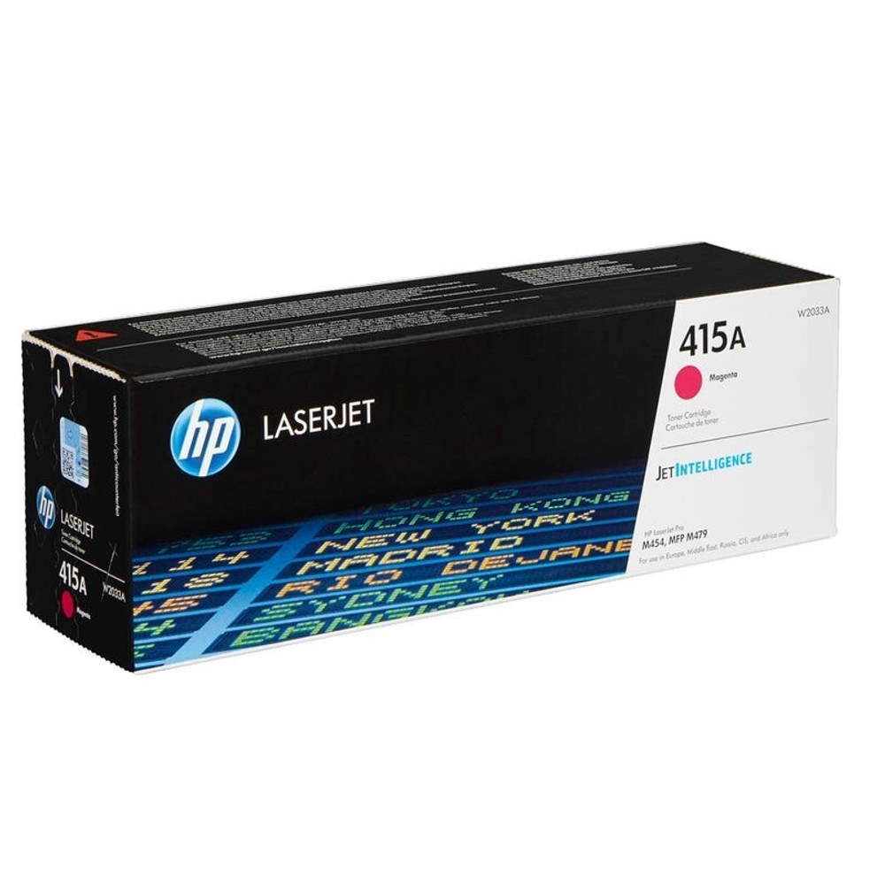 Картридж HP 415A (W2033A) для LJ Enterprise M455/M480, Pro M454/M479 пурпурный (2.1k)