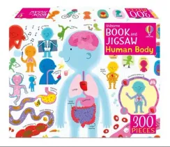 Book and Jigsaw Human Body