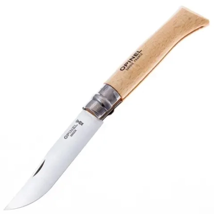 Нож Opinel №10 VRI клинок 10см, нерж.сталь, бук