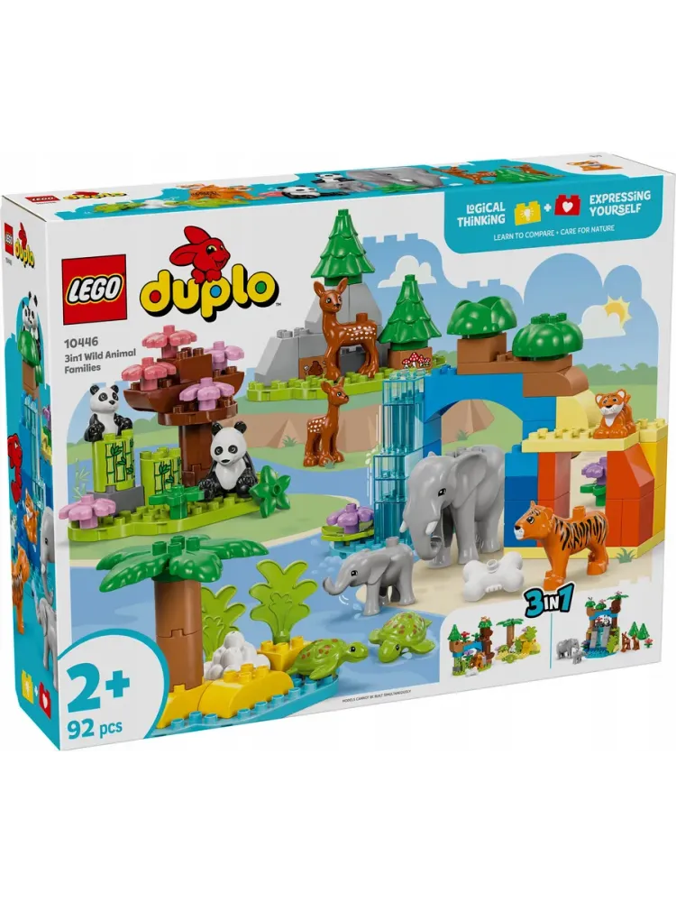Конструктор DUPLO 10446 Семейства диких животных 3 в 1