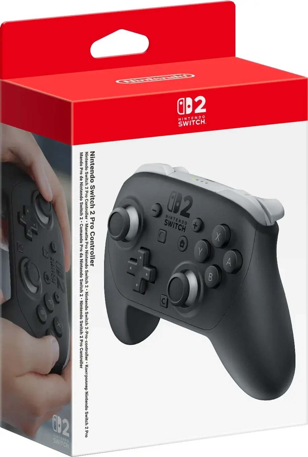 Беспроводной геймпад Pro для Nintendo Switch 2 (Black - Черный, BEE-A-FSSKA(EUR))