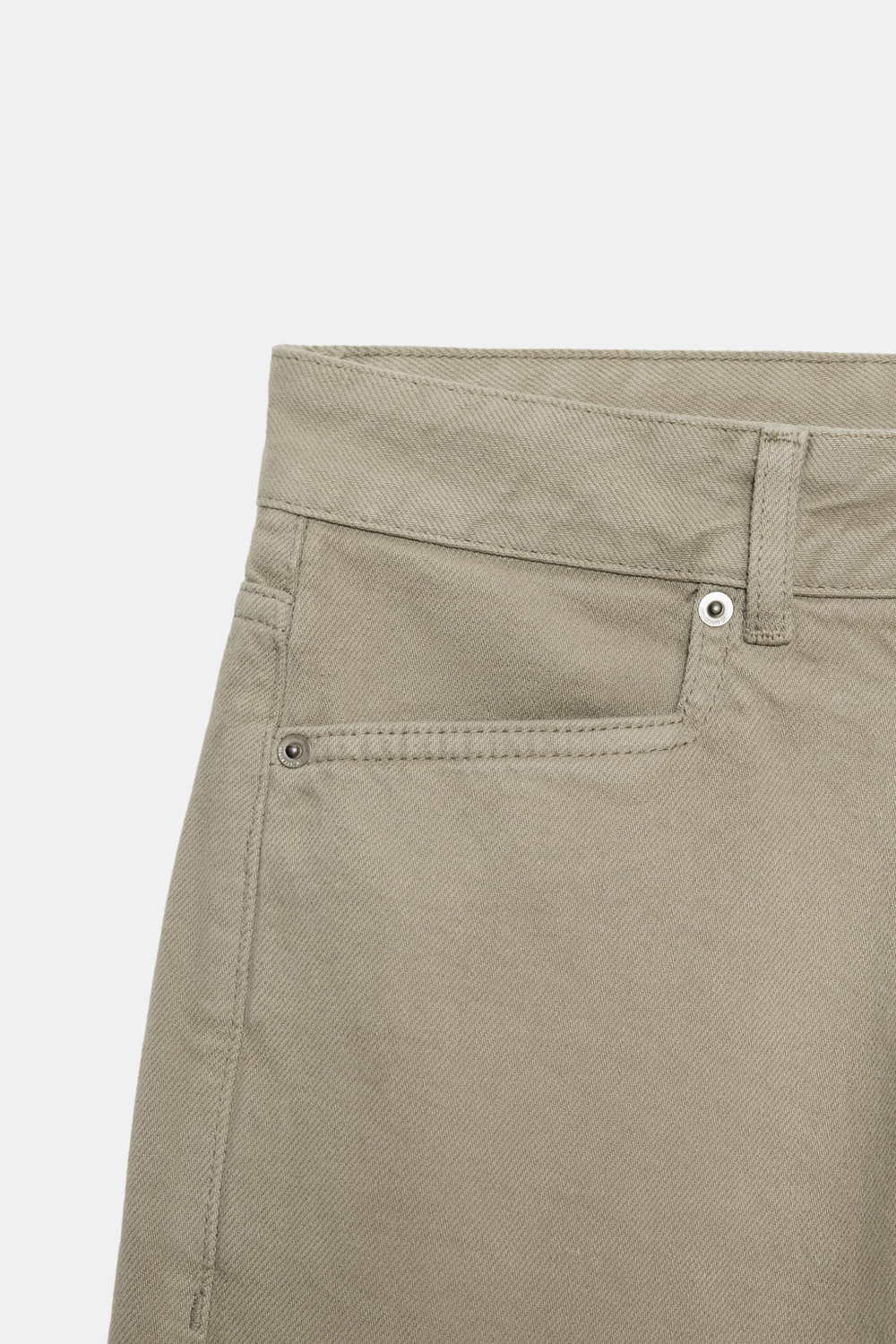 ДЖИНСОВЫЕ ШОРТЫ СО СРЕДНЕЙ ПОСАДКОЙ — ZW COLLECTION — ZARA