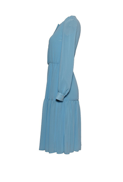 Платье c длинными рукавами на манжетах 29-15SS