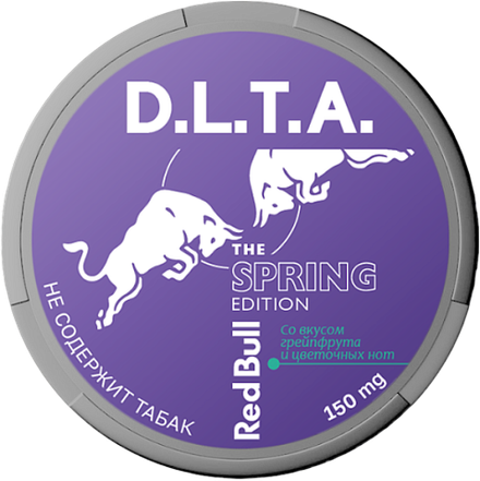 D.L.T.A 150 MG RED BULL - Грейпфрут & Цветочные ноты