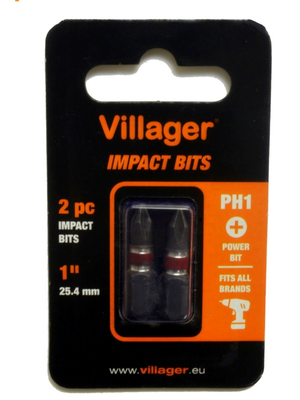 Ударные биты PH1 25 мм Villager