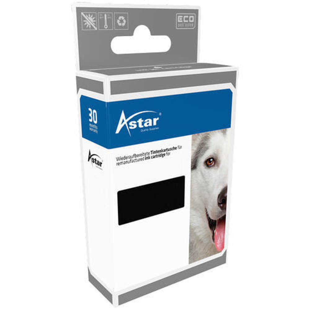Картридж струйный черный 1 шт Astar AS70002