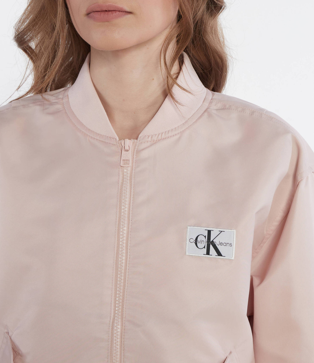 Куртка бомбер CALVIN KLEIN JEANS - пудро-розовый(J20J223034)