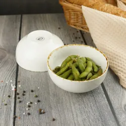 Салатник 370 мл d 12,5 см h6 см емкость для закусок Organica Grain P.L. Proff Cuisine [6]
