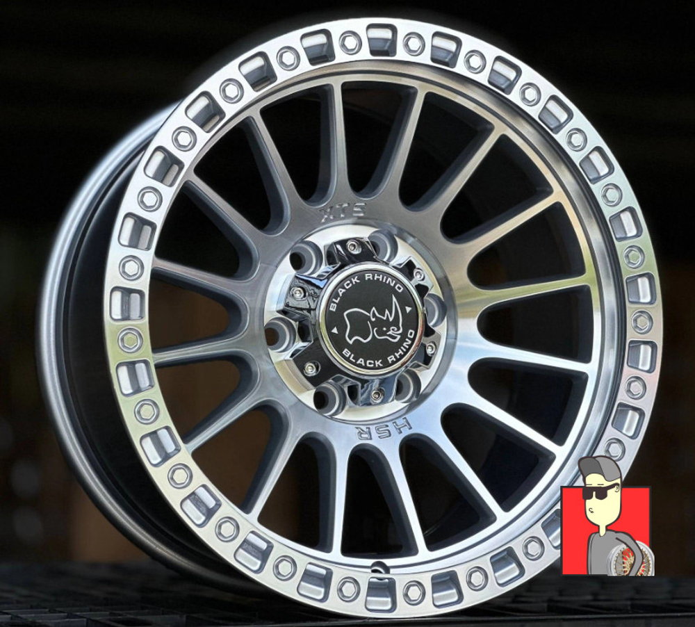 Комплект дисков Black Rhino HSR Wheel 17x9 et0 6x139.7