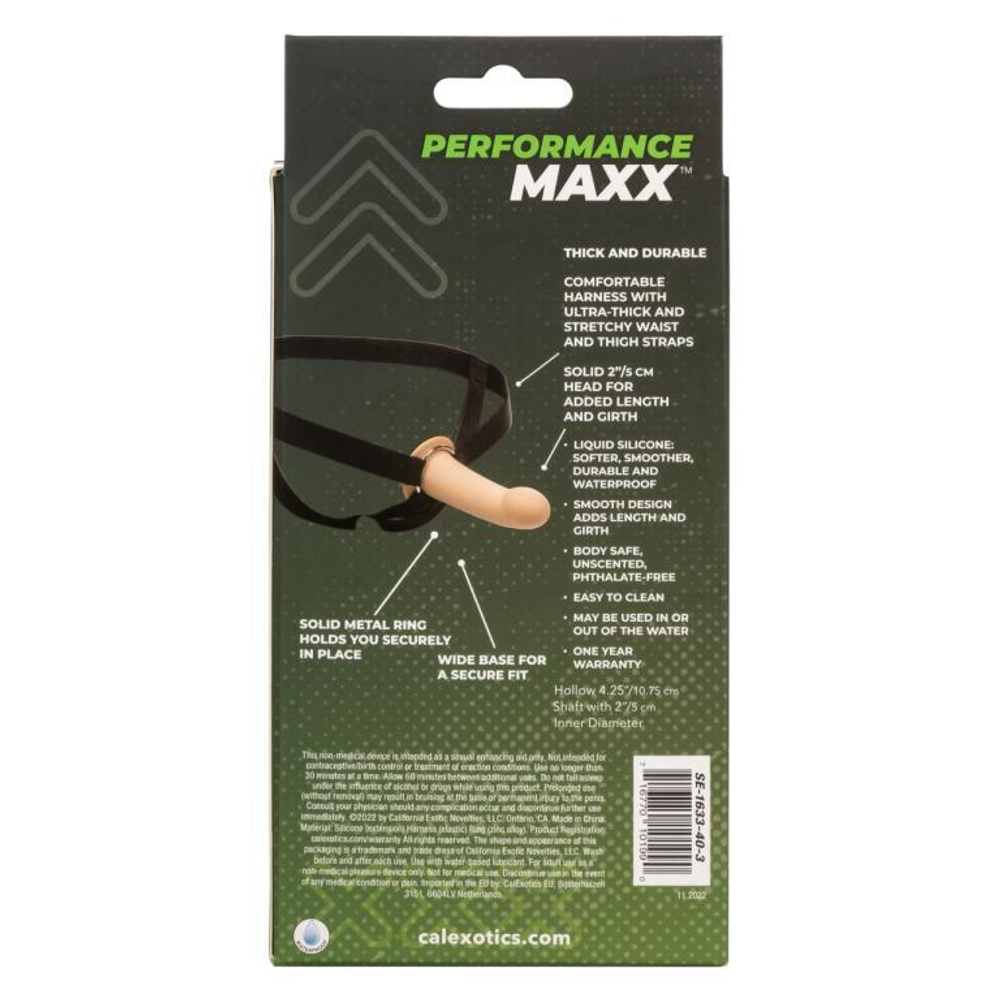 Performance Maxx Extension with Harness - Фаллопротез из силикона (15,75 х 5 см.)