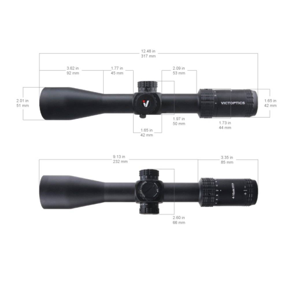 Оптический прицел Vector Optics SFP VictOptics S4 4-16x44 ( Сетка MDL )