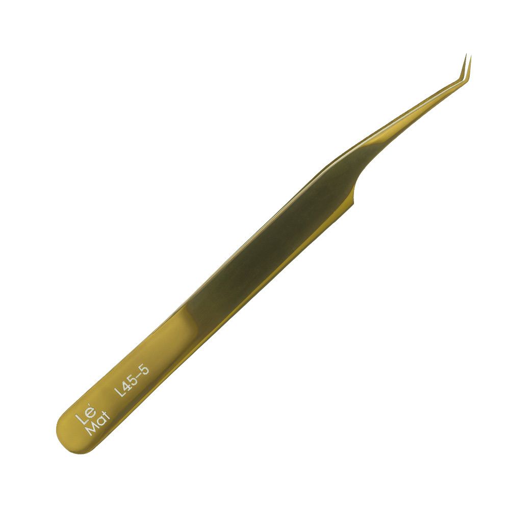Пинцет Gold L 45-5 Expert LeMat