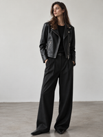 Новая кожаная куртка Emporio Armani, S
