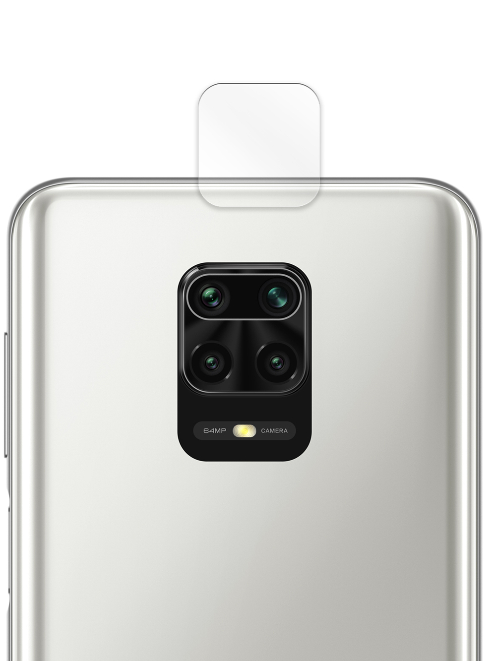 Стекло на камеру ROSCO для Xiaomi Redmi Note 9 Pro;Xiaomi Redmi Note 9S оптом (арт. XM-RN9S-CLEAR-CAM-GLASS)