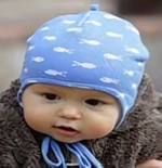 Шапка р.40 розовый 0549-16