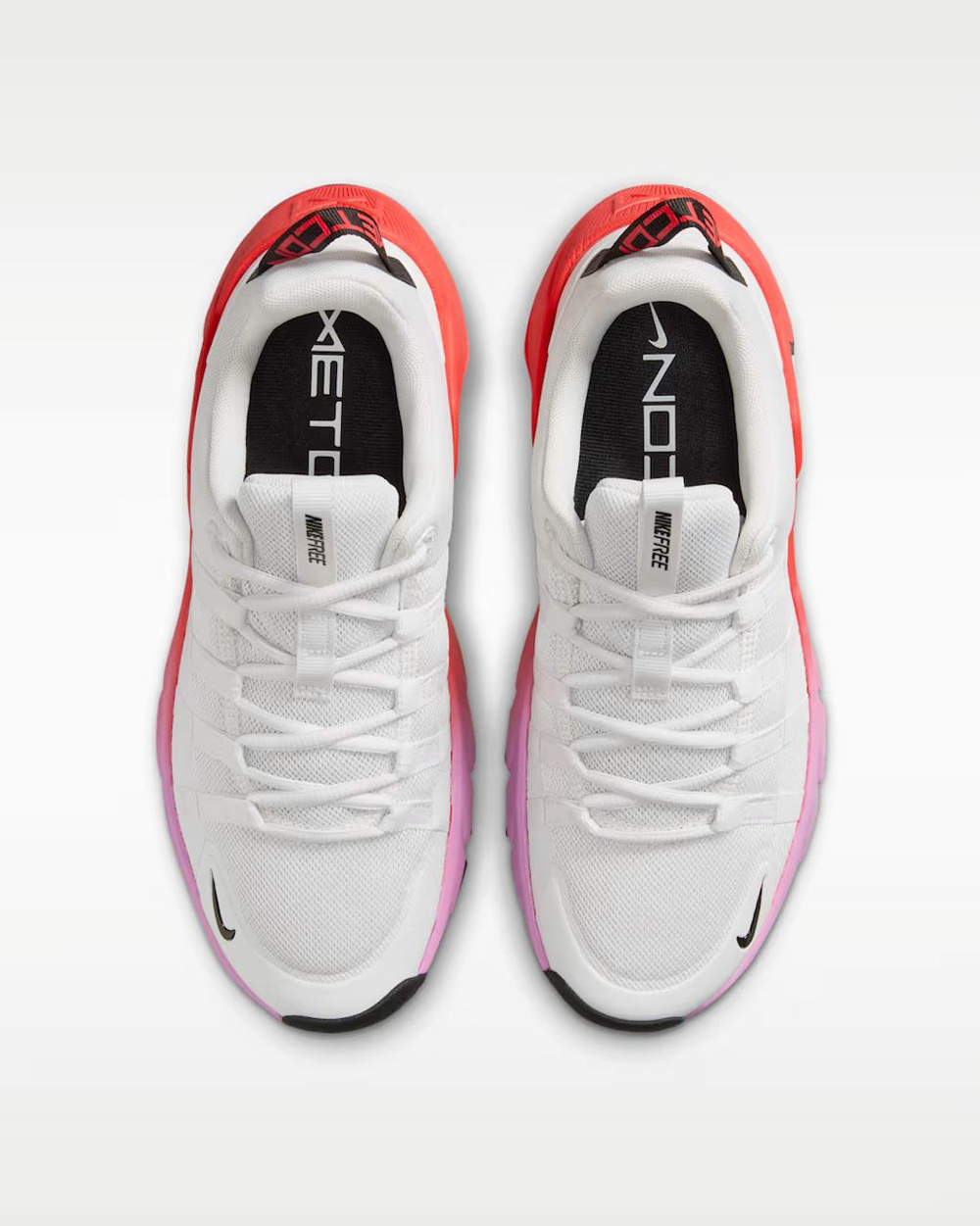 Кроссовки женские Nike Free Metcon 7 (Бело-Оранжевые)