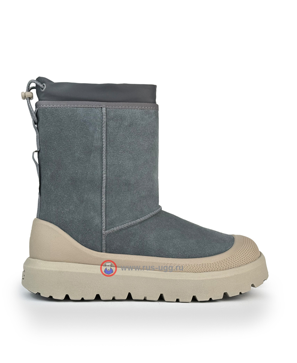 UGG MEN'S SHORT WEATHER HYBRID Cobble Grey
