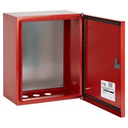 Корпус металлический ЭРА SIMPLE ЩМПг-03 (360х300х175) IP54 У2 красный RAL 3000 | Электротовары