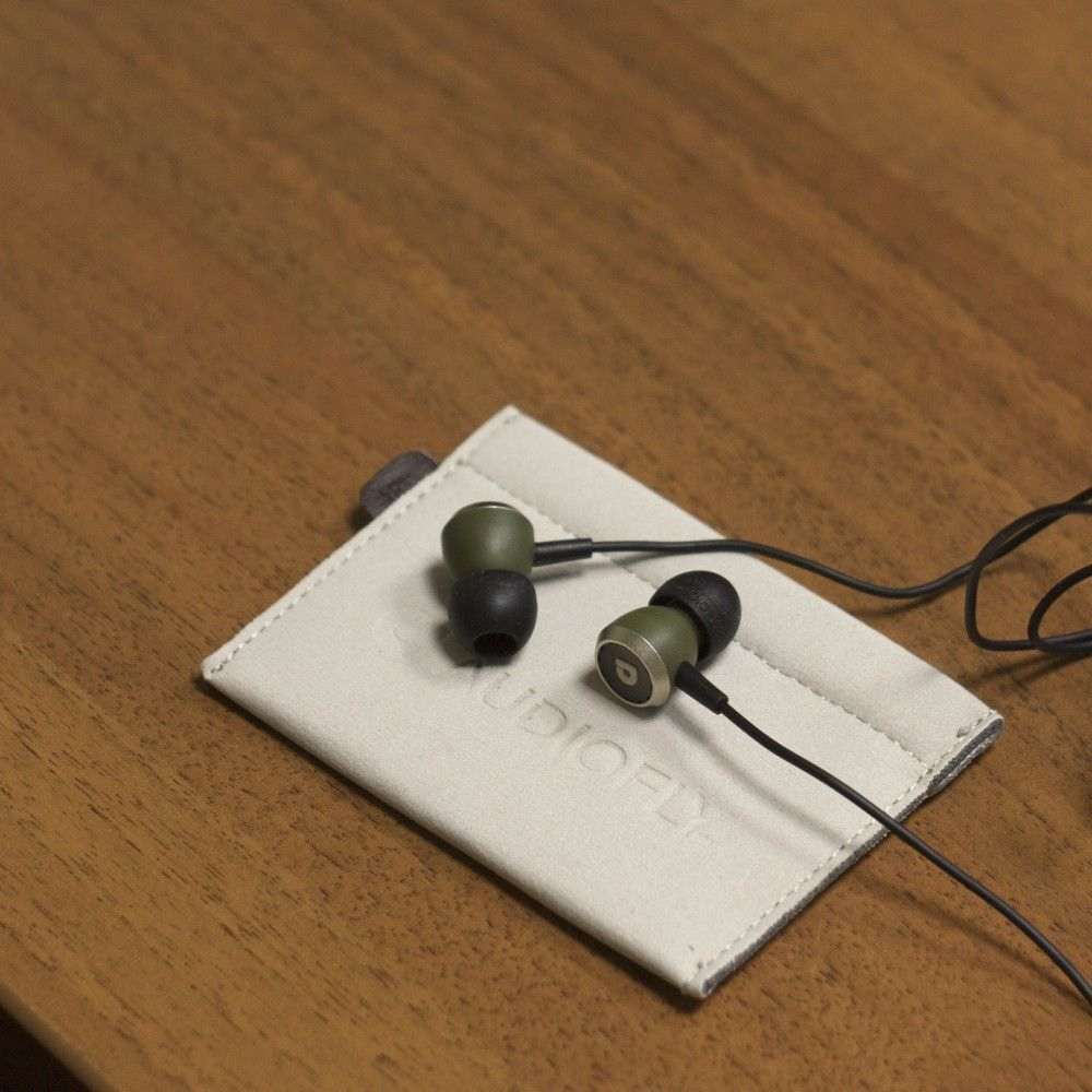 Проводные наушники Audiofly AF33m (Green)