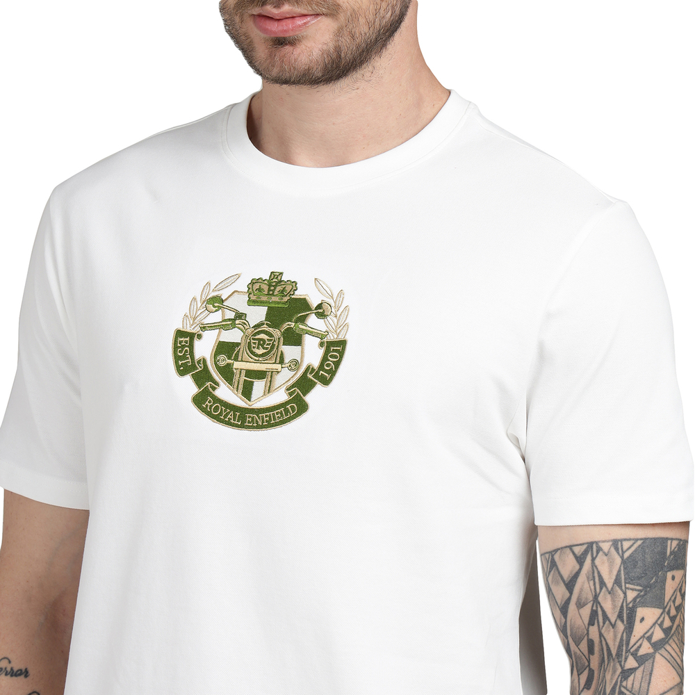 Футболка Royal Enfield CHEST EMBROIDERY PIQ
