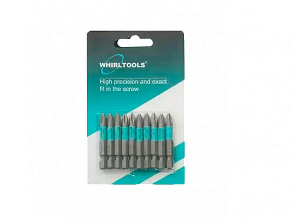 Насадка для самореза S2 WHIRLTOOLS PZ3 50мм (10шт) WHIRLTOOLS