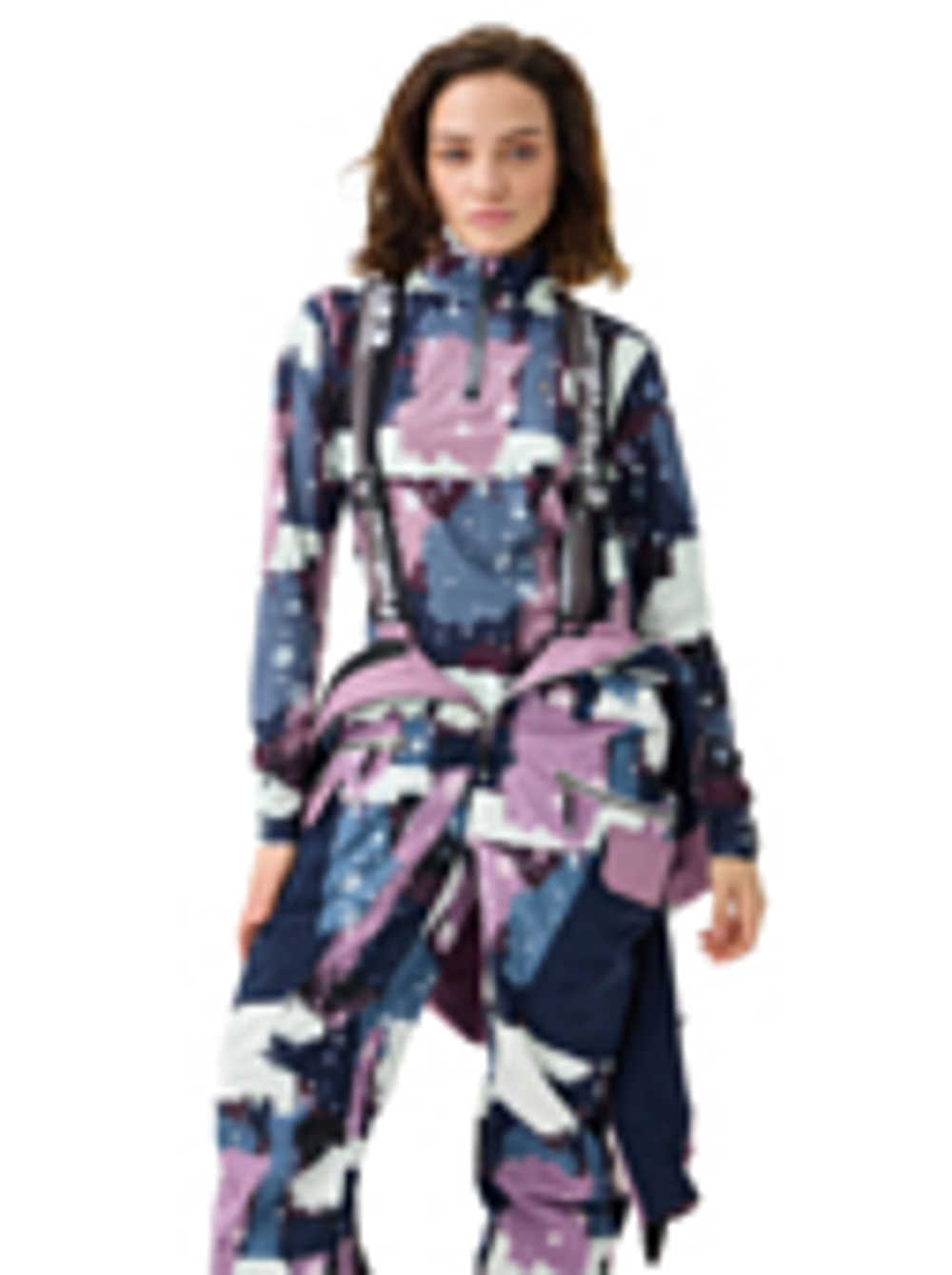 Комбинезон сноубордический Rehall Livia-R Camo Abstract Lavender (US:S)