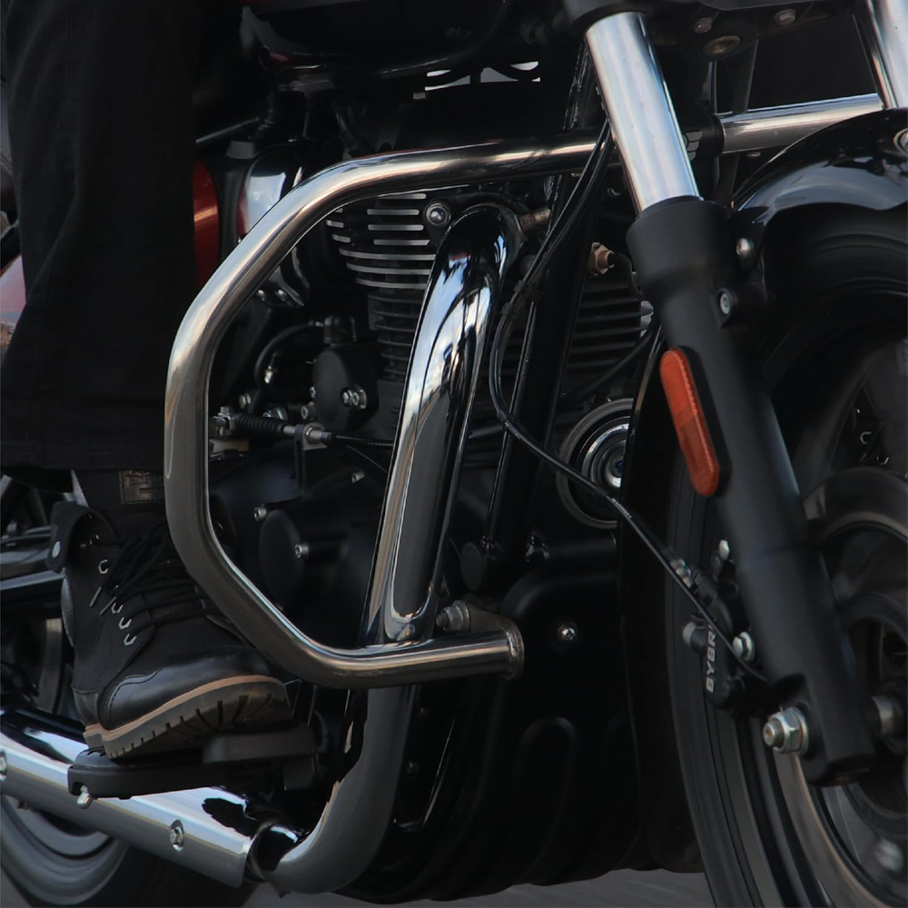 Дуги безопасности Royal Enfield, хромированные, арт. KXA00006