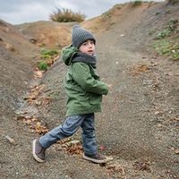 Парка демисезонная на меху "Ель"