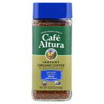 Cafe Altura, растворимый органический кофе, средней обжарки, сублимированный, без кофеина, 100 г (3,53 унции)