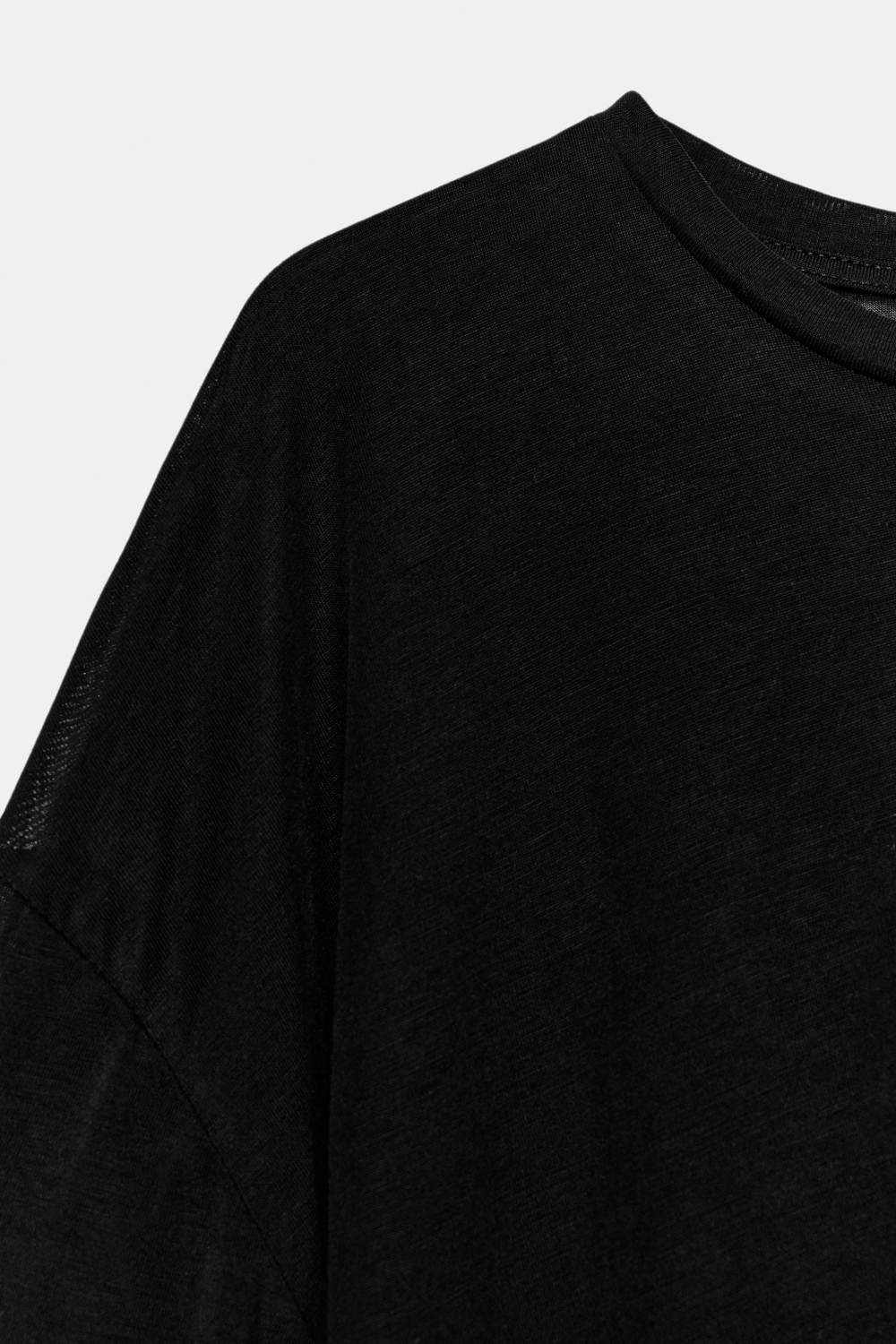 ФУТБОЛКА ОВЕРСАЙЗ С КОРОТКИМИ РУКАВАМИ — ZARA