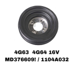 Шкив коленвала MD376609! / 1104A032 на Mitsubishi с двигателем 4G63, 4G64 16V 4G69 — купить в Алматы | ADAL AUTO