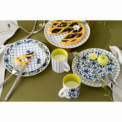 Набор тарелок bright traditions, D21,5 см, 2 шт.