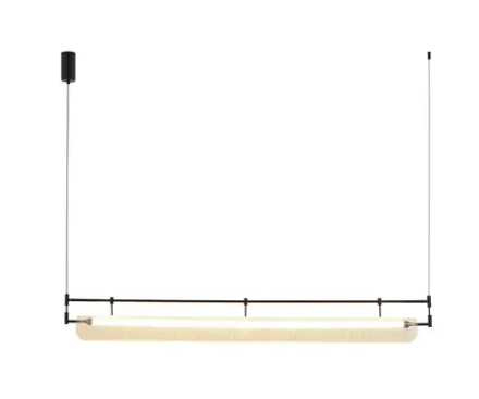 08021-150P,19 Подвес Аника черный w150*10 h200 Led 32W (3000K). ТМ Kink Light