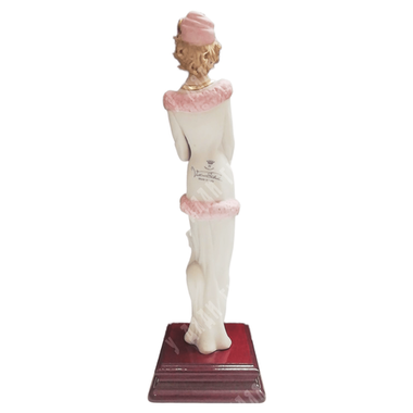 Фарфоровая статуэтка «Дама с гончей». Sabadin Vittorio & C. SNC., Capodimonte. После 1980 г.