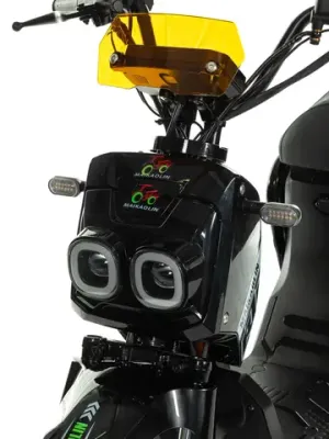 Электроскутер MAIKAOLIN R7 1200W (60V/60Ah) - Чёрный фото №9
