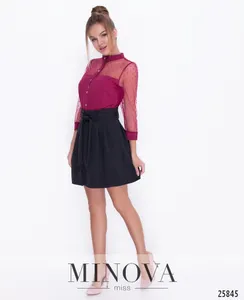 Юбка 1105-черный Minova