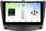 Магнитола для Lexus IS250 XE20 2005-2013 (ШГУ монохром) - Teyes CC4L-DTS монитор 10.1" IPS, Android 14, Быстрая, Snapdragon 662, CarPlay, 4G SIM-слот