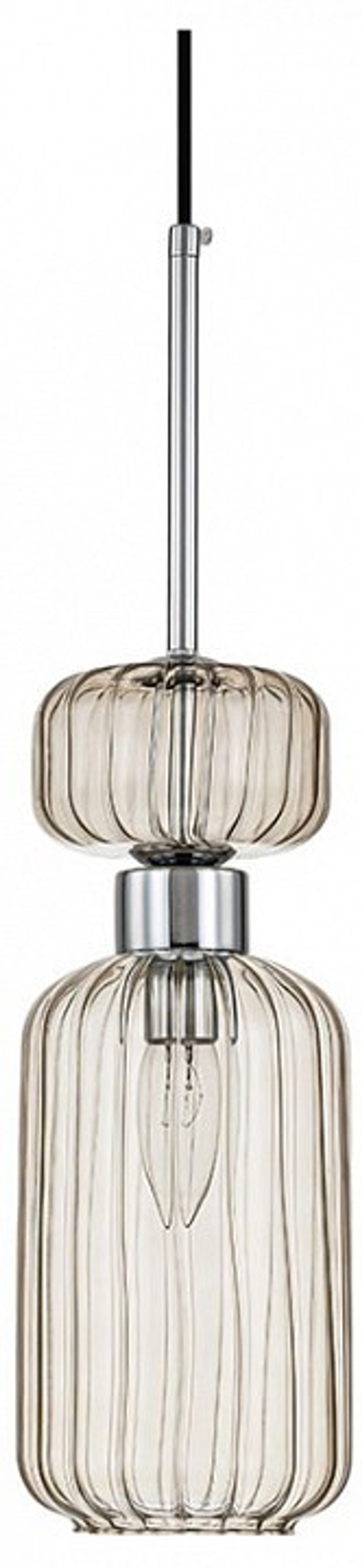 Подвесной светильник Escada Gloss 1141/1S Chrome/Beige