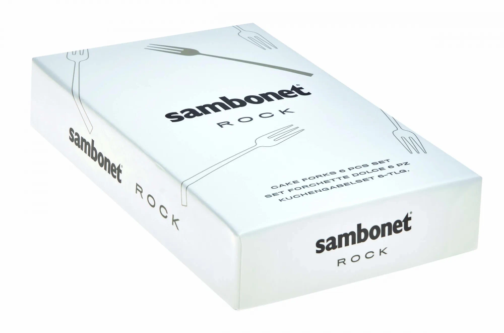 Sambonet Набор из 6 вилок Rock 52562A55