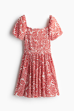 Платье из жатого джерси со сборками на лифе - H&M