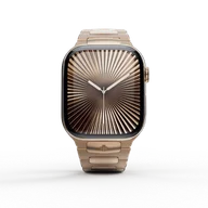 Ремешок для Apple Watch 49/46/45 - ROYAL II Золотистый/Сталь