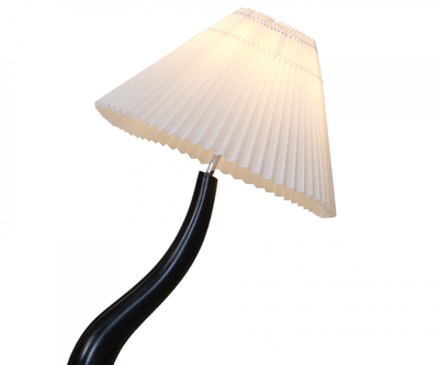 07015-F,19 Торшер Мерц черный+белый d45 h165 E27 1*40W. ТМ Kink Light
