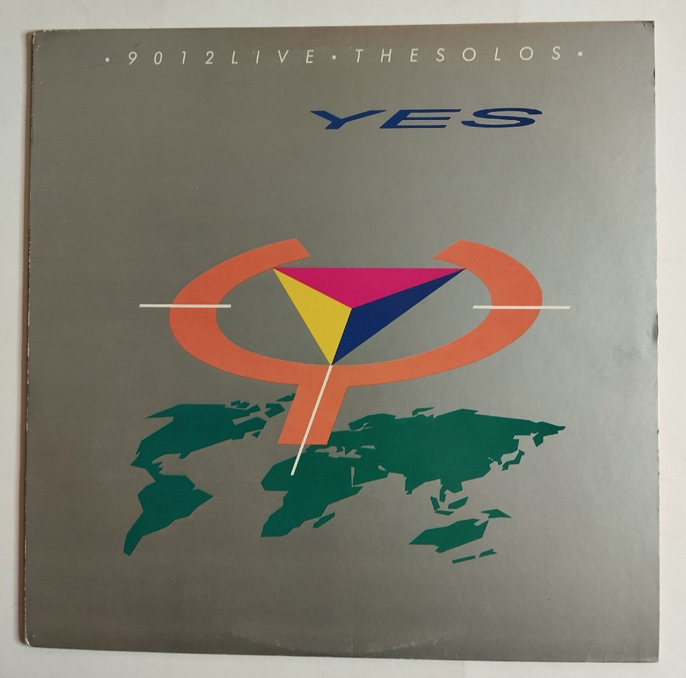 Винтажная виниловая пластинка LP Yes 9012Live The Solos (USA 1985)