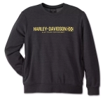Свитшот Sweatshirt Trophy Bar & Shield Crew Neck Black Harley-Davidson