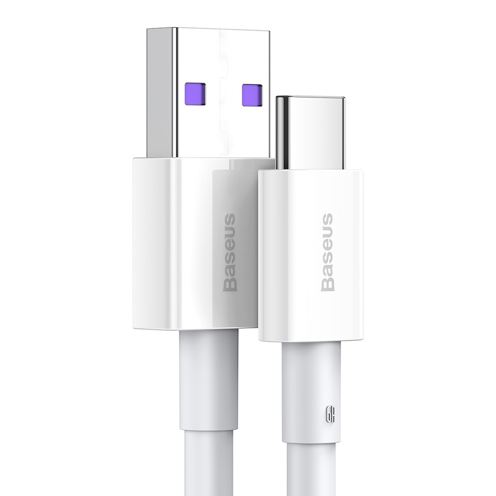 Type-C Кабель Baseus Superior Series Fast Charging Data Cable USB to Type-C 66W - White